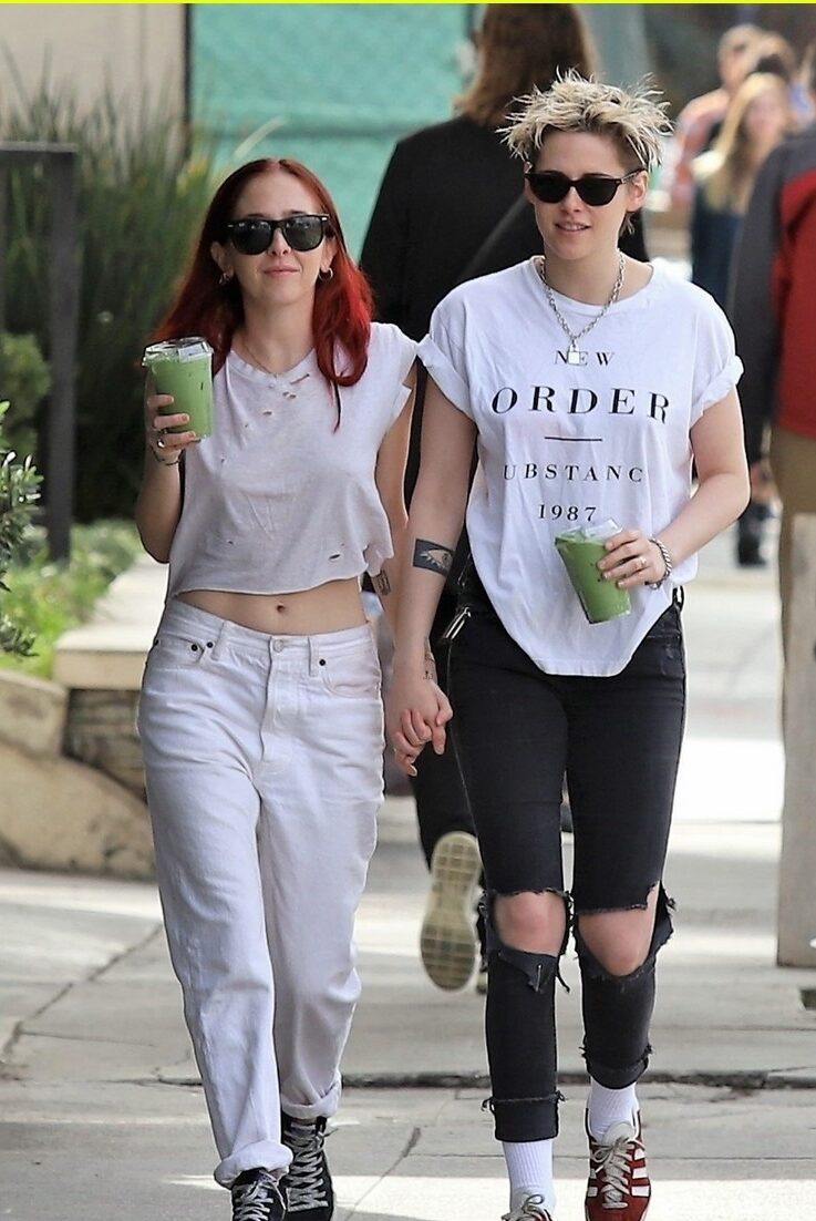 Kristen Stewart and Sara Dinkin