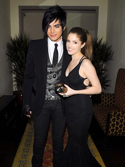 Anna Kendrick and Adam Lambert