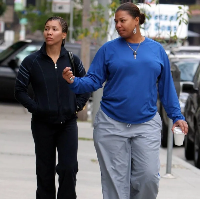 Queen Latifah and Jeanette Jenkins